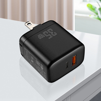 Chargeur rapide USB-C PD 3.0 35W Shenzhen Lvxiangyuan, QC 3.0, prises EU US, pliable, CE RoHS ERP REACH, sortie 5V 3A