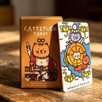 Production de jeux de tarot personnalisés clés en main, du fichier artistique au coffret de vente au détail sous film rétractable (papier)