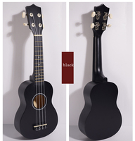 Starway Wholesale Musical Instrument Ukulele 4 Strings 21 Inch Basswood Color Acoustic Guitar for Beginner Children