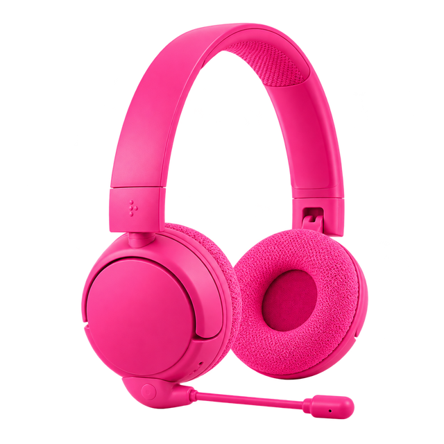 New Arrival Kids Wireless Gaming Headphone Bluetooth On‑Ear Headset Detachable Mic For Gaming Online Teaching