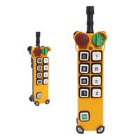 Control remoto de grúa de camión de polipasto Industrial inalámbrico Telecrane de 433Mhz UHF de 1/2 "FCC