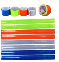 Bracelet d'enveloppe de claque réfléchissante en plastique de PVC prismatique pour le brassard magique pour le cadeau de promotion