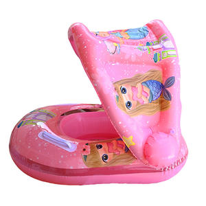 Anillos de Natación Inflables para Bebés MART, Asiento Flotante con Protección Solar, Círculo de Natación para Niños Pequeños, Diversión en la Piscina, <span class=keywords><strong>Bañera</strong></span>, Fiesta en la <span class=keywords><strong>Playa</strong></span>, Juguetes Acuáticos de Verano - Product Image 1