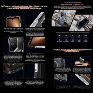 オリジナルCellular Blackviewオスカルパイロット3頑丈電話12GB + 256GB 6.78インチAndroid 15スマートフォン5G携帯電話 - Product Image 5