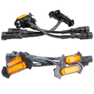 Moxi 4 Kit de coche parachoques delantero Hood rejilla Led luces GrilleGrille lámparas rejilla frontal luces para Tacoma 2016-2020 parachoques - Product Image 2