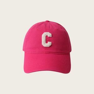 Korean Style <b>Navy</b> Blue Dad Cap Custom Embroidery Logo Cotton Baseball Cap with C Letter Sports Cap Fabric Feature Common - Product Image 4