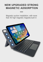 Nouveau clavier magique rétroéclairé personnalisé pour iPad 10e génération 10,9 pouces 2022, pavé tactile, sans fil, USB-C, détachable