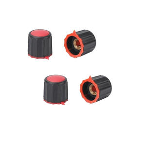 Perilla <span class=keywords><strong>de</strong></span> goma personalizada CNC con núcleo <span class=keywords><strong>de</strong></span> cobre - <span class=keywords><strong>Tapa</strong></span> <span class=keywords><strong>de</strong></span> potenciómetro para soldadores y interruptores - Product Image 5