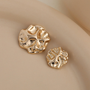 <span class=keywords><strong>Botones</strong></span> de Metal Líquido Dorado al por Mayor, <span class=keywords><strong>Botones</strong></span> Decorativos con Joyas para Camisas de Hombre y Mujer, <span class=keywords><strong>Botones</strong></span> Removibles con Clip - Product Image 5
