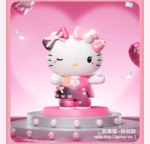 NOUVEAU POPMART Hello Kityt and Friends Pink Party Series Figures 100% originales, décoration de maison, jouet, boîte mystère - Product Image 5
