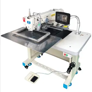 Máquina de coser industrial de bolsillo, QS-3020-P, automática, barata