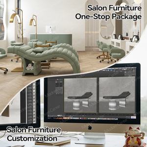 Madamcenter Camilla Curva de Espuma para Extensiones de Pestañas Sillón Reclinable de Cuero Sintético para Salón de Belleza - Product Image 6