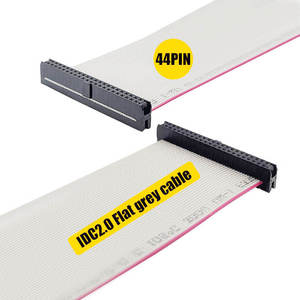 Cable Plano Gris de 44 Pines (2x22) con Conectores IDC de 2.0mm de Paso para Caja de Ensamblaje - Product Image 1