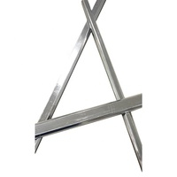 Barra espaciadora de aluminio Yonghui, modelo 17A, indeformable, duradera, brillante y lisa, para ventanas de diseño moderno, con garantía de más de 5 años, origen Hebei.