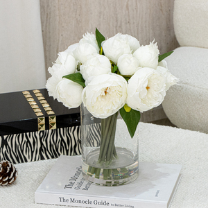 Nhà Máy Trực Tiếp Nhân Tạo Bó Hoa Lụa Nhà Máy Nhân Tạo Và Nhựa Hoa Với Cánh Hoa Thủ Công Cho Văn Phòng Trang Trí Nội Thất - Product Image 3