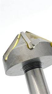 厂家直销OEM定制高硬度去毛刺开孔美化金属合金直钻头 - Product Image 5