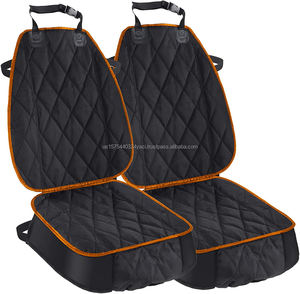 Funda de Asiento de Coche para Perros, Impermeable, de Oxford, para Asientos Delanteros, Duradera, Antideslizante, Acolchada, con Solapas Laterales - Product Image 2