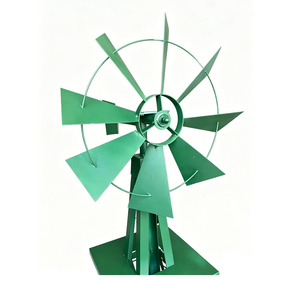 Heavy Duty Metal Wind Mill <strong>Weather</strong> <strong>Vane</strong> for Garden Decoration - Product Image 3