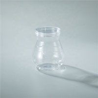 Bocaux en plastique PET de 800ml pour bonbons, conservation des noix, avec couvercle à vis, récipients pour le stockage des noix, 10 pièces