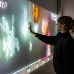 Sistema de Proyección Interactiva Inmersiva, Equipo de Proyección de Pared Interactiva <span class=keywords><strong>3D</strong></span> Touch para Entretenimiento en Interiores - Product Image 1
