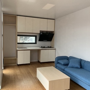 Fábrica China de Casas Contenedor Villa de Lujo Moderna Modular de 20 Pies, 2 Dormitorios, Portátil, Plegable, Prefabricada - Product Image 5