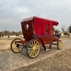 High-quality Electric Sightseeing Carriage Customized Luxury Style Four-wheel Electric Carriage - Product Image 3