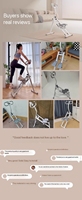Appareil de fitness vertical pliable pour la maison, simulateur d'escalade, capacité 150 kg, en acier et ABS écologiques