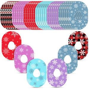 Autocollant de fixation pour moniteur de glycémie transfrontalier G6G7, en tissu non tissé imprimé dessin animé, protection pour capteur dynamique Abbott - Product Image 4