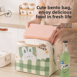 Borsa Termica Portatile in Tessuto Oxford con Stampa Cartoon, Grande Capacità, per Pranzo, Lavoro, Scuola, Bento Box - Product Image 2