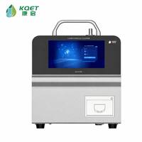 Compteur de particules aériennes laser de bureau KQ-4100 100L/min, moniteur de particules de poussière pour salle blanche en acier inoxydable pour l'industrie pharmaceutique