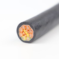 Cable Aislado DWZ con Conductor de Cobre Libre de Halógenos y Baja Emisión de Humo, Modelo 8x3+4x1 para Metro y Edificios de Gran Altura -30~90 LIBIN