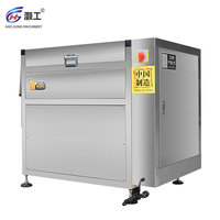 Máquina automática de línea de fábrica de acero inoxidable, para quitar Piel de jengibre, peeling de manzana, lavado de verduras con mango