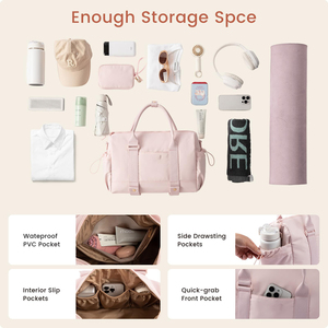 <span class=keywords><strong>Borsa</strong></span> Personalizzabile Rosa Leggera <span class=keywords><strong>per</strong></span> Tappetino Yoga, <span class=keywords><strong>Borsa</strong></span> da <span class=keywords><strong>Palestra</strong></span> con Tracolla <span class=keywords><strong>per</strong></span> Tappetino - Product Image 3
