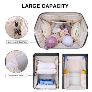 <span class=keywords><strong>Sac</strong></span> à dos à langer multifonction grande capacité en tissu Oxford imperméable et antivol, <span class=keywords><strong>sac</strong></span> de maternité classique - Product Image 4