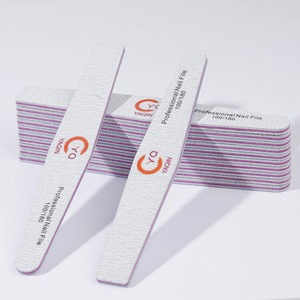 Có thể giặt Nhật Bản giấy nhám 2.0 Nail tập tin tùy biến cao cấp nửa mặt trăng đôi bên làm móng tay bề mặt đánh bóng tập tin - Product Image 3