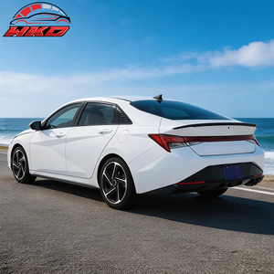 สปอยเลอร์หลังทรง N Line สีดำเงา สำหรับ Hyundai Elantra ปี 2021-2026 - Product Image 2