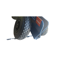 Panel Dolly Hochleistungs-Granitplatte Dolly 600LBS Kapazität Tür Dolly Cart mit 10in. Pneumatische Räder, Schwarz