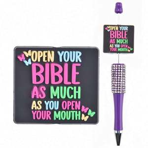 ลูกปัดโฟกัสซิลิโคนสำหรับทำปากกาลูกปัดโฟกัสรูปทรงสัตว์ตลกยอดนิยม - Product Image 3