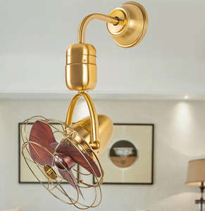 Oszillierender Wandmontierter Deckenventilator 3-Blatt ABS Fernbedienung Außenbereich Nutzung BLDC-Motor & Leises Design - Product Image 2