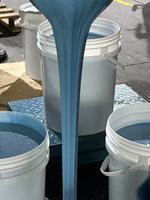 Résine de silicone liquide de qualité alimentaire en gros, 2 composants 1:1, pour la fabrication de jouets DIY et de moules en résine de silicone AB