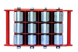 कार्गो ट्रॉली रिगर स्केट्स के लिए भारी शुल्क लोडिंग रोलर्स मशीन चलती स्केट्स - Product Image 5