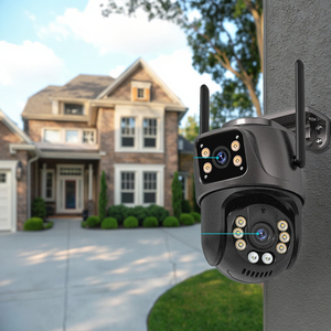 4K 8MP Home Security System Dual Lens <strong>Camera</strong> 4MP Dual Lens Dual Screen AI Auto Tracking IP CCTV Audio <strong>Video</strong> 4x CMOS Cloud - Product Image 2