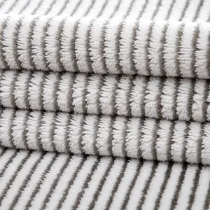 Industriële Kindveilige 2.2M Polyester Effen Microfiber Koraal Fleece Voor Spa Handdoeken