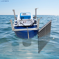 Bouée de surveillance de la qualité de l'eau à énergie solaire multi-capteurs pH DO Turbidité EC Station de surveillance flottante avec positionnement Beidou