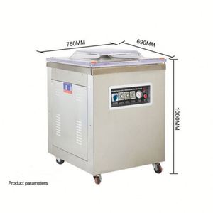 Machine d'emballage sous vide automatique à chambre unique pour aliments secs et humides, viande, aliments à double usage - Product Image 4