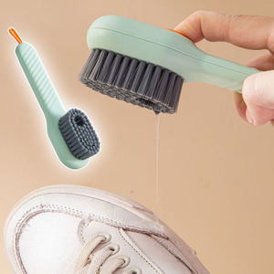Cepillo para Zapatos con Dispensador de Jabón Incorporado, Herramienta de Limpieza para Lavar Zapatos, Tipo Presión Perfecta, Herramienta Doméstica - Product Image 4