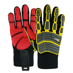 Gants anti-impact personnalisés hautement respirants avec logo Image Anti-vibration <span class=keywords><strong>Mechanix</strong></span> Wear Impact Gloves - Product Image 5