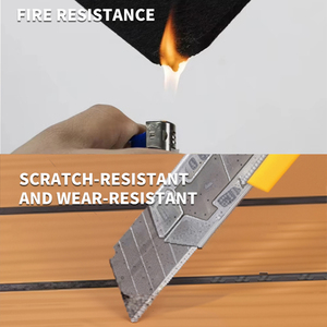 Panel de pared acanalado Akupanel impermeable <span class=keywords><strong>para</strong></span> decoración de hotel, chapa de PVC, tablero absorbente de sonido HDF, paneles acústicos de listón - Product Image 4