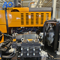 Machine de forage carottier diamantée 100M, système hydraulique avec mât inclinable pour l'échantillonnage carottier et l'investigation des sols
