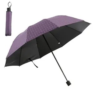 27 inç 8 kaburga otomatik seyahat, çift katmanlı şemsiye oto açık yakın kompakt katlanır su geçirmez rüzgar şemsiye/
